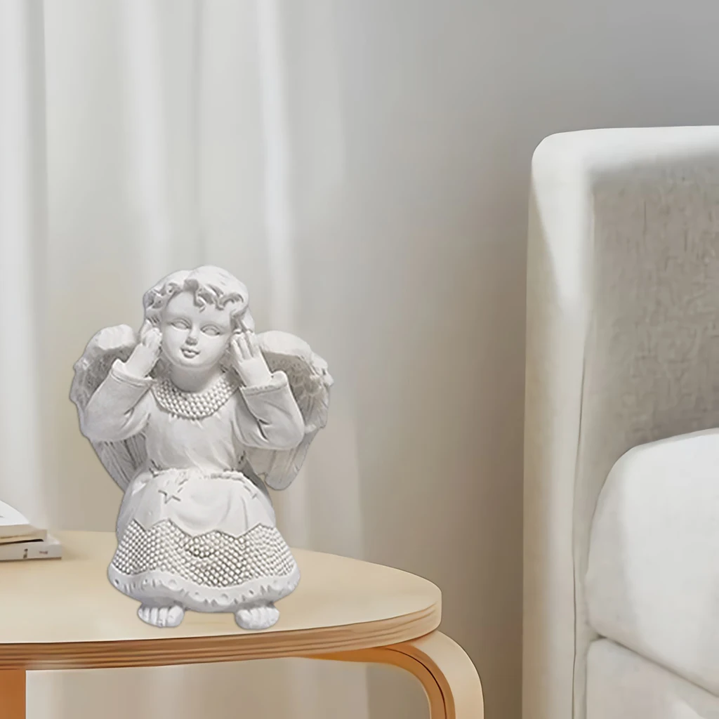 

Angel Statue Ornaments Cherub Figurine Fairy Sculpture Collectibles