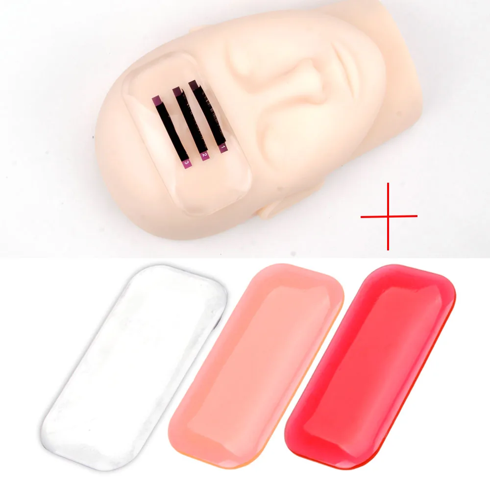 Силиконовые накладки для ресниц 10 шт. длинные наращивания индивидуального