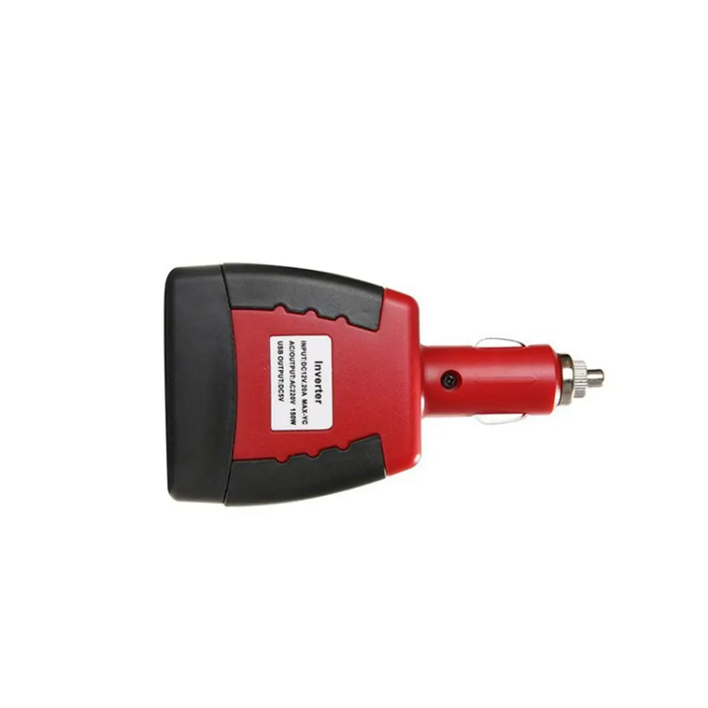 Автомобильный инвертор 12 В до 110 В/220 напряжения бустер мини порт able с USB портом для