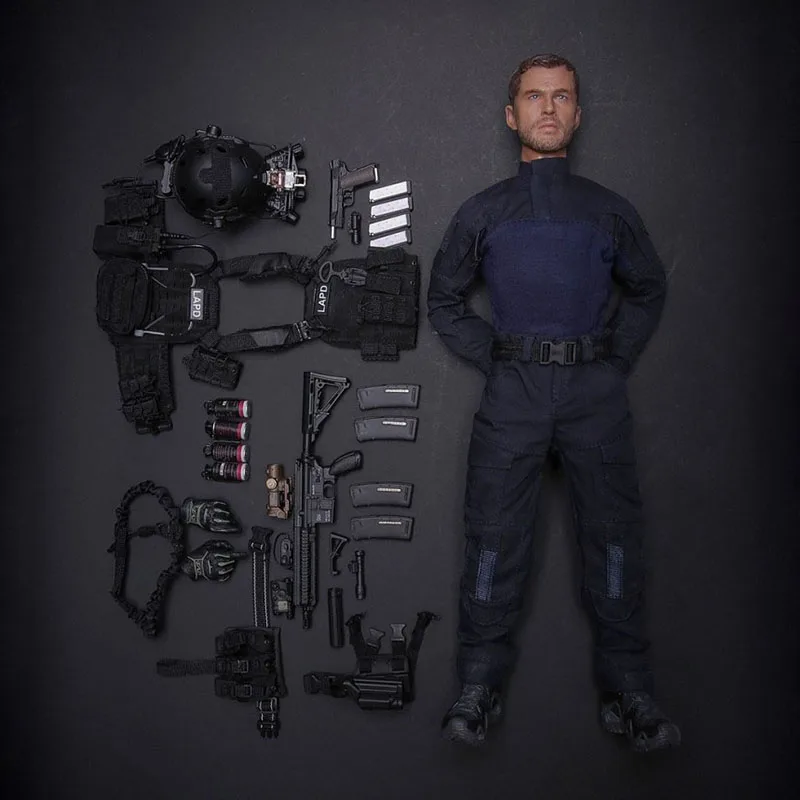 

mini times toys M024 1/6 SWAT 2.0 Male Soldier Figure Model 12'' Action Doll Full Set Toys for Collection