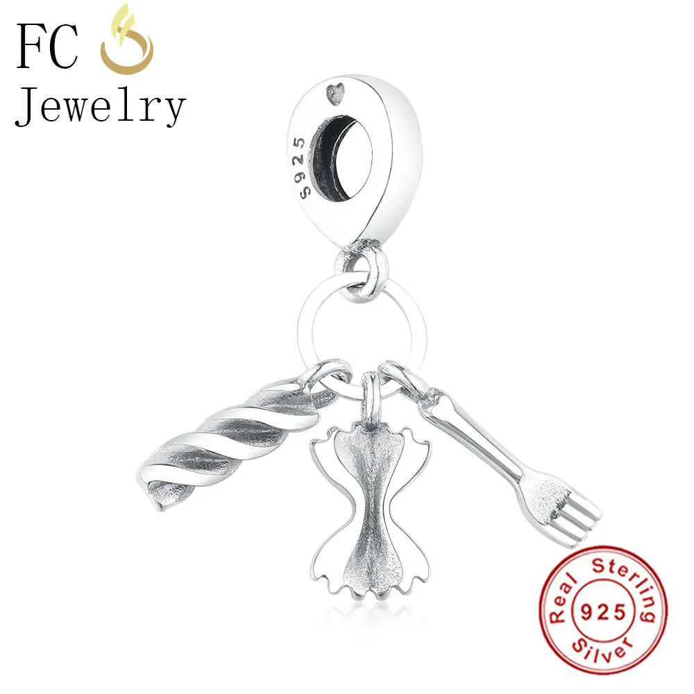 Подвеска для браслета из серебра 925 пробы в итальянском стиле|Бусины| |