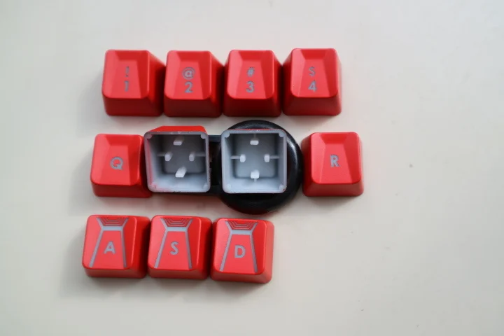 11 клавиш/упаковка дополнительных колпачков для клавиш Logitech Romer-G switch механическая