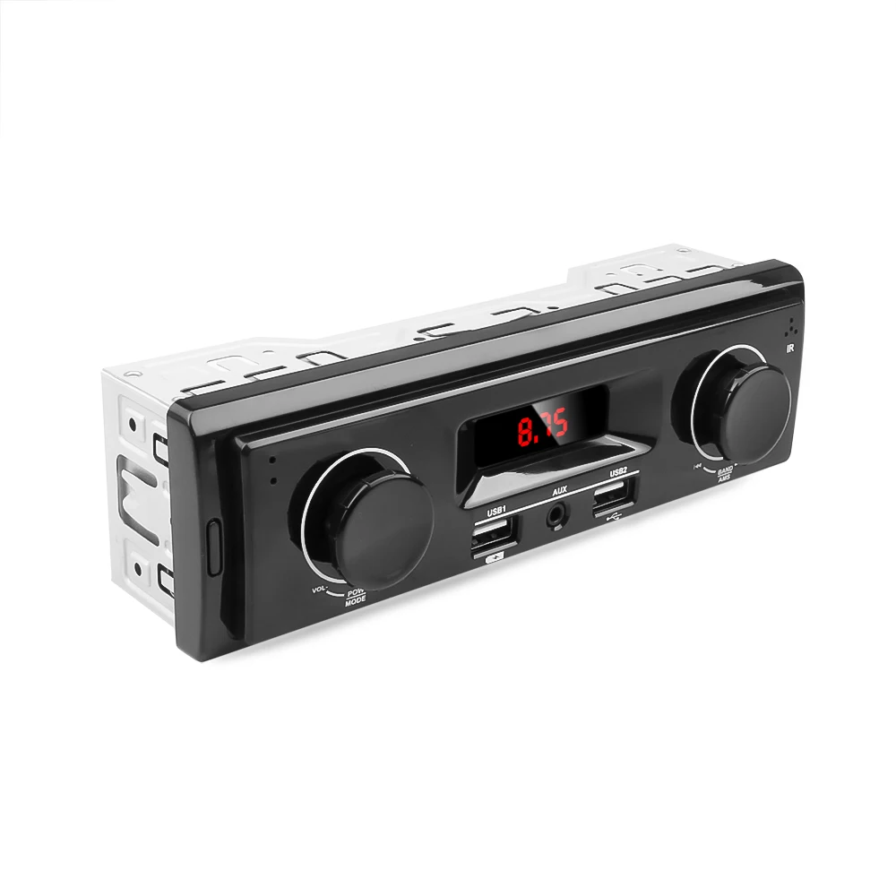 Автомагнитола 1din 1 Din Автомобильный mp3 музыкальный fm-радио Aux USB телефон зарядка