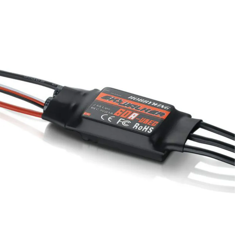 Бесщеточный Регулятор Скорости HOBBYWING Skywalker 12A 15A 20A 30A 40A 50A 60A 80A ESC UBEC для