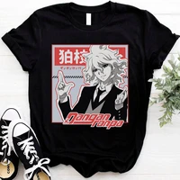 menwomens summer black nagito komaeda unique design danganronpa t shirt anime japanese unisex heavy blend crewneck t shirt