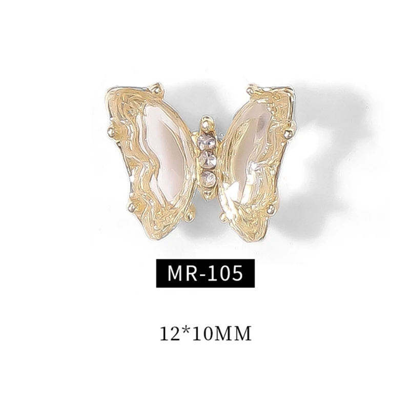 Nail Rhinestones Crystals Gems Shiny Butterfly Glass Jewels DIY Crafts Supplies Decorations for Clothes Shoes Phones