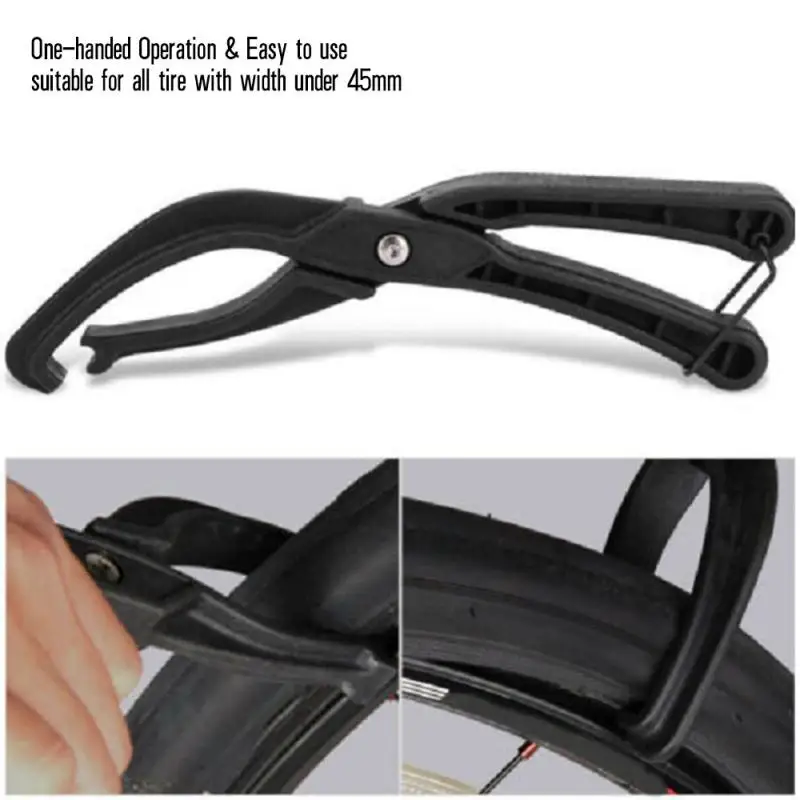

Bike Tire Repair Tool Plastic Hand Not hurt The Rim Tire Clip Tool Easy to Install Bicycle Tires Removal Clamp Cycling Tools