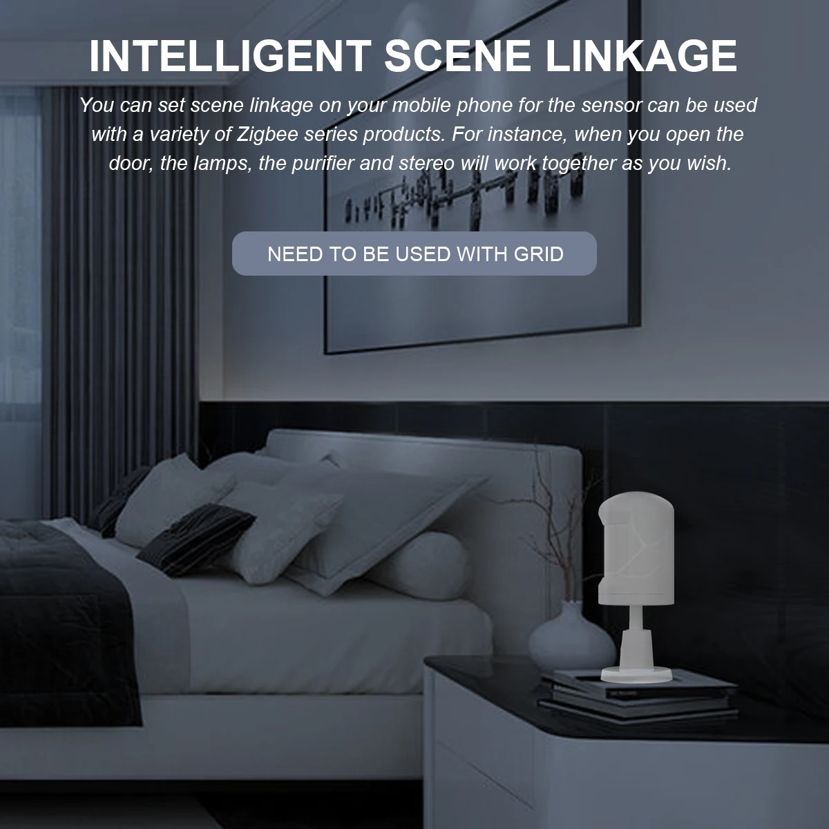 

Zigbee PIR Sensor ZigBee Infrared Sensor Intelligent Human Motion Detector Support Wireless Remote Control Smart Monitor Sensor