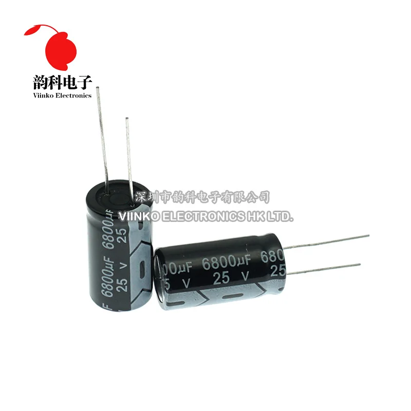 25V Aluminum Electrolytic Capacitor 10UF 22UF 47UF 100UF 220UF 470UF 680UF 1000UF 2200UF 3300UF 4700UF 6800UF 22000UF