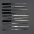 10 шт., набор алмазных мини-пилок для ювелирных изделий