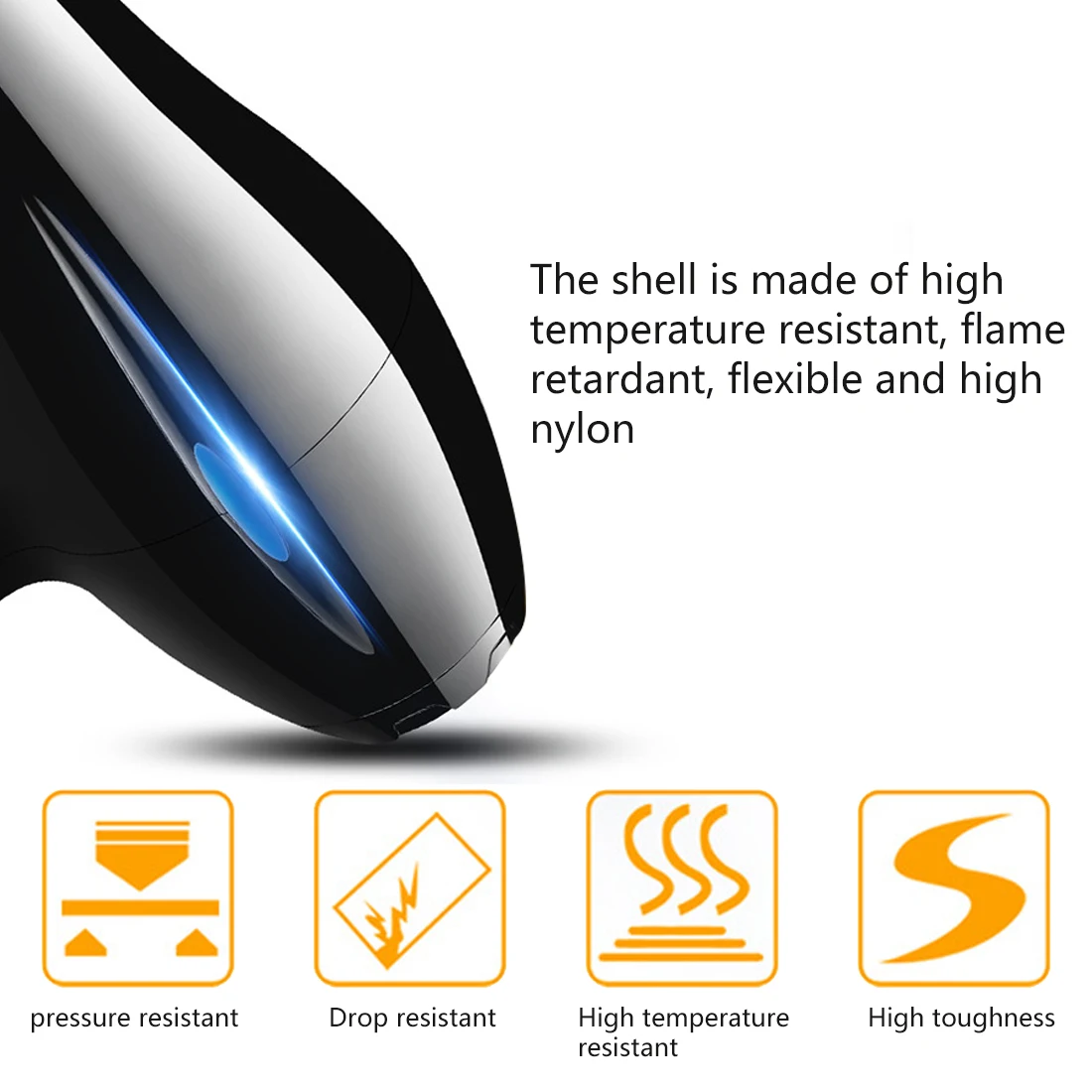 Бытовой профессиональный фен для горячей и холодной парикмахерской салонный