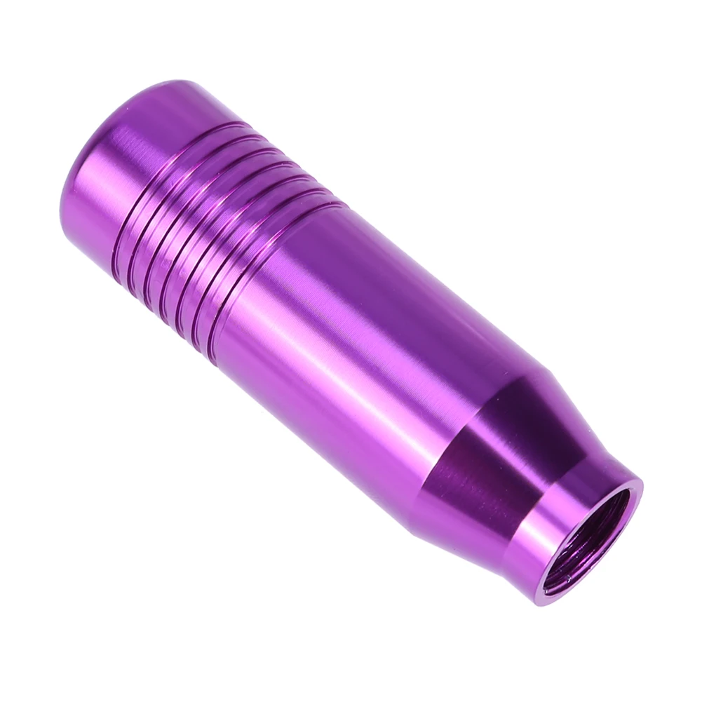 Purple 8,5 см Универсальный Автомобильный Алюминий сплав ручной Шестерни Stick Рычаг переключения передач рычаг переключения передач для внедорожник механическая коробка передач автомобиля аксессуары - Название цвета: Purple