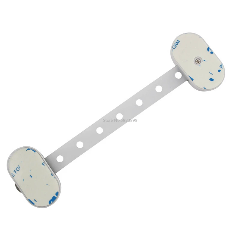 Cerradura de seguridad multifuncional para beb&eacute;, cerradura de caj&oacute;n de alta calidad, ajustable, protectora, 2 piezas-2