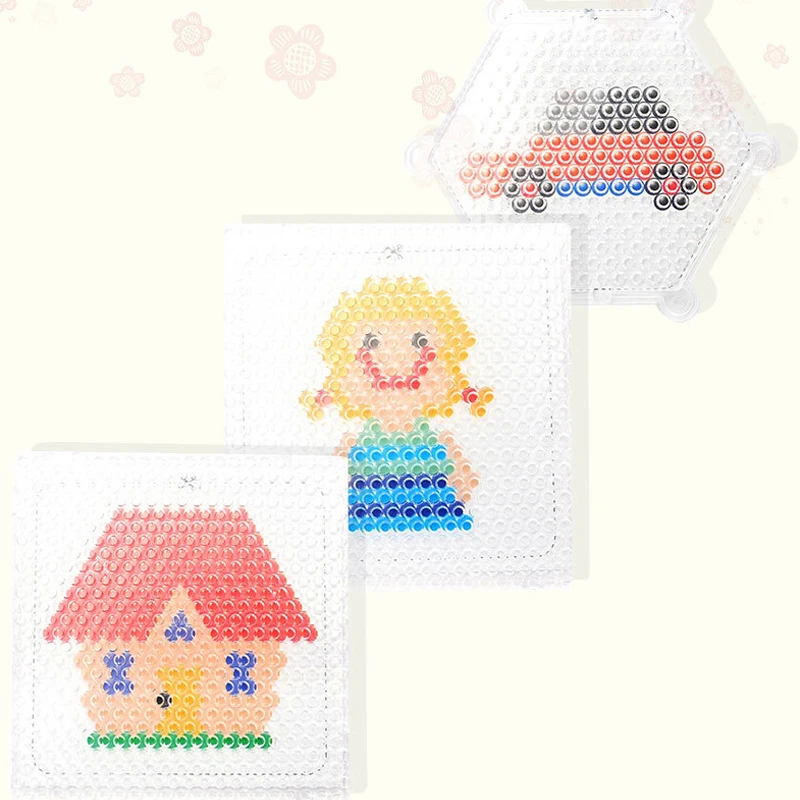 

24 Colors 10100PCS Refill Beads Puzzle Crystal DIY Water Spray Beads Set Ball Games 3D Handmade Magic Toys