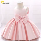 Ma  Детские 6M-3Years для малышей для новорожденных детей для девочек платье-пачка принцессы с бантом для девочки вечерние платья для свадьбы и для дня рождения; Для девочки DD43