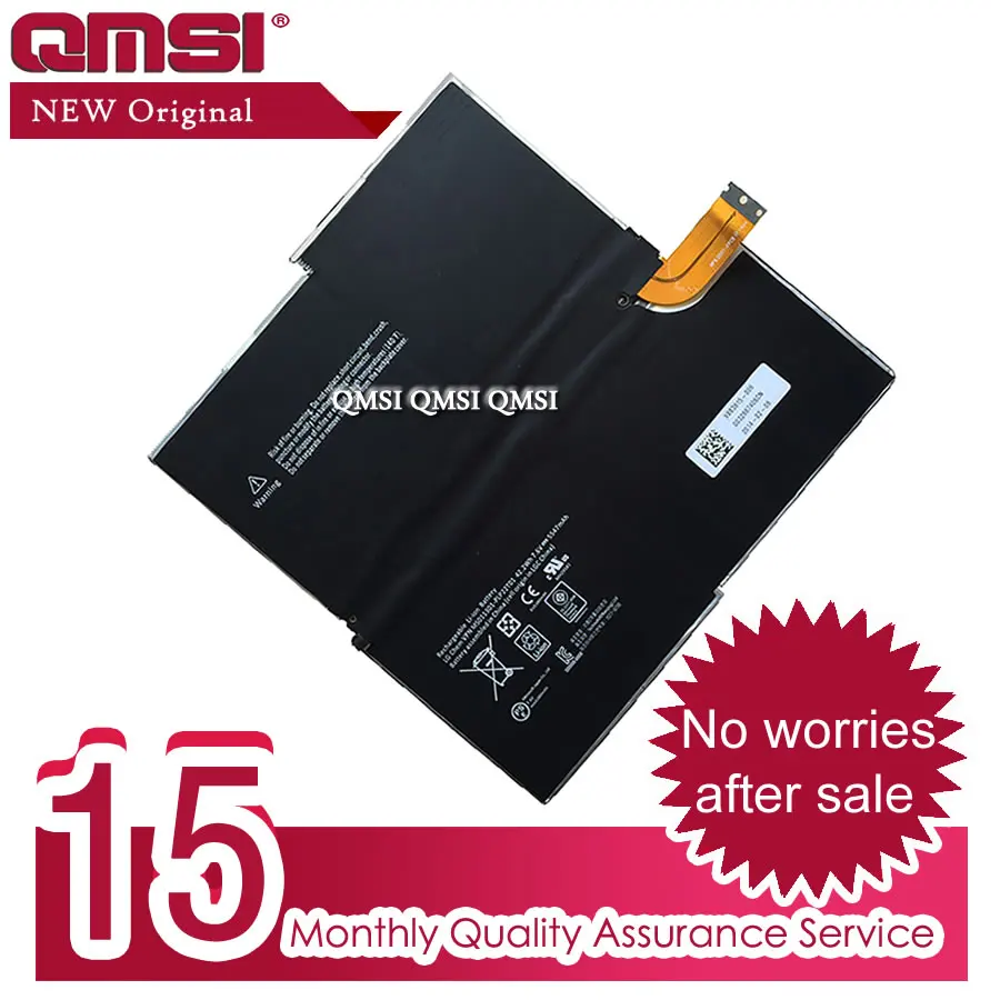 QMSI MS011301-PLP22T02 Аккумулятор для MICROSOFT SURFACE PRO 3 батареи 1631 G3HTA005H G3HTA009H 1577-9700