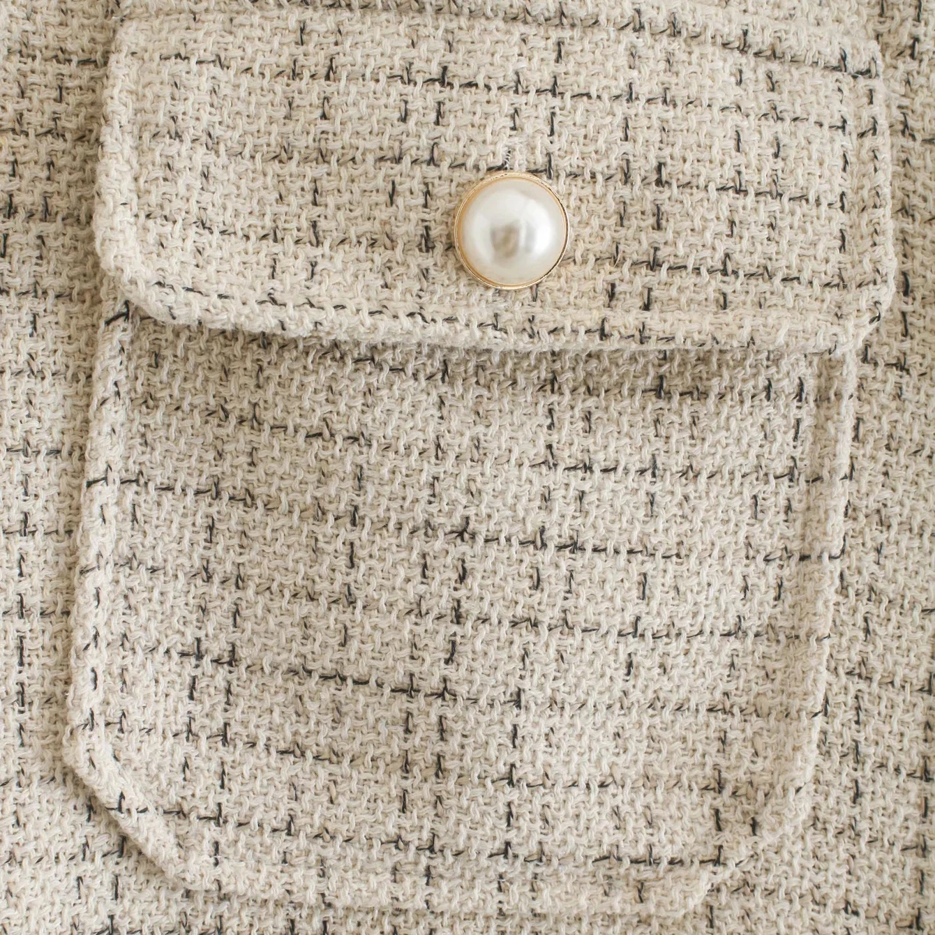 

Csmdtyjl Stylish Pockets Oversized Plaid Jacket Coat Fashion Lapel Collar Long Sleeve Loose Outerwear Overshirts Chic Tops
