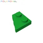 Строительные блоки technalal DIY 2x2, клиновидная пластина (слева) MOC, творческие обучающие игрушки для детей, подарок на день рождения 24299