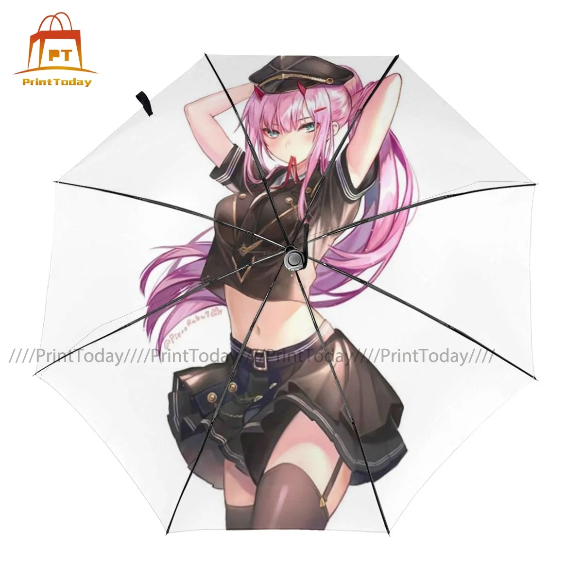 

Darling In The Franxx Umbrella Cute Lightweight Umbrella Print Car UV Protection Automatic Umbrella