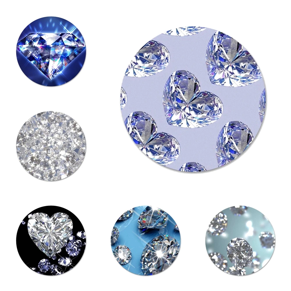 58mm Crystal Diamond Aesthetic Art paste Refrigerator Magnet Bottle Opener Beer Coke Sue Bottle Opener