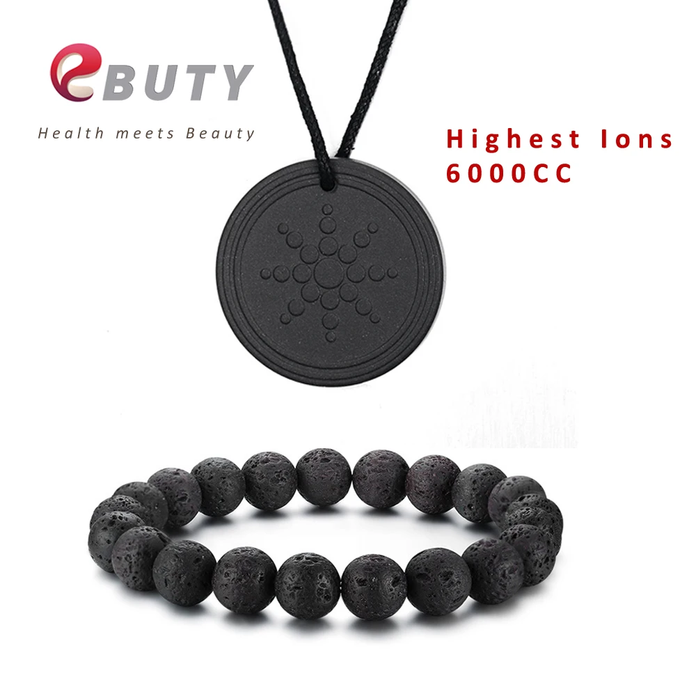 Bracelet Pendant Самый дешевый! EBUTY натуральные мужские браслеты черный натуральный камень женские ювелирные изделия бусины Турмалин талисманы кулон 6000CC - Окраска металла: Bracelet Pendant