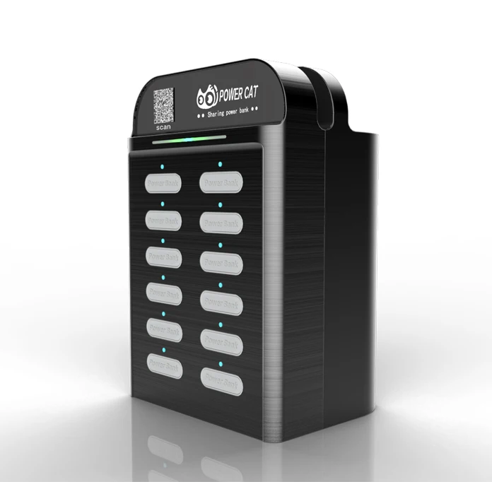 

5200 mAh x12 slots sharing power bank charging station