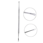 Двухсторонний дизайн, инструмент для удаления зубного камня из нержавеющей стали, скребок для чистки зубов, инструмент для удаления зубного налета, инструмент для ухода за зубами