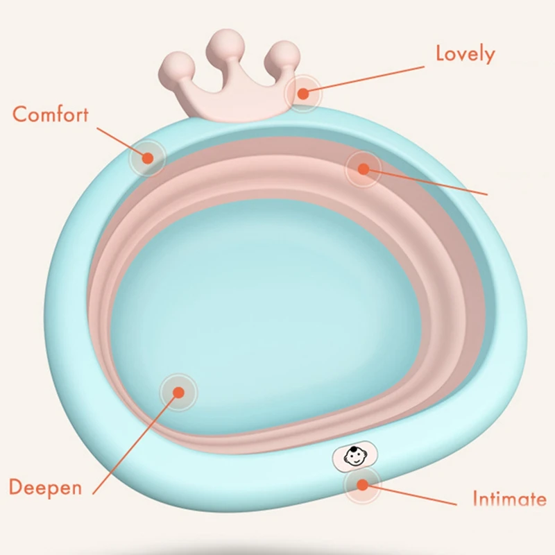 2 шт. Складная Ванна для новорожденных Детские ванны душа ванна тела умывальник