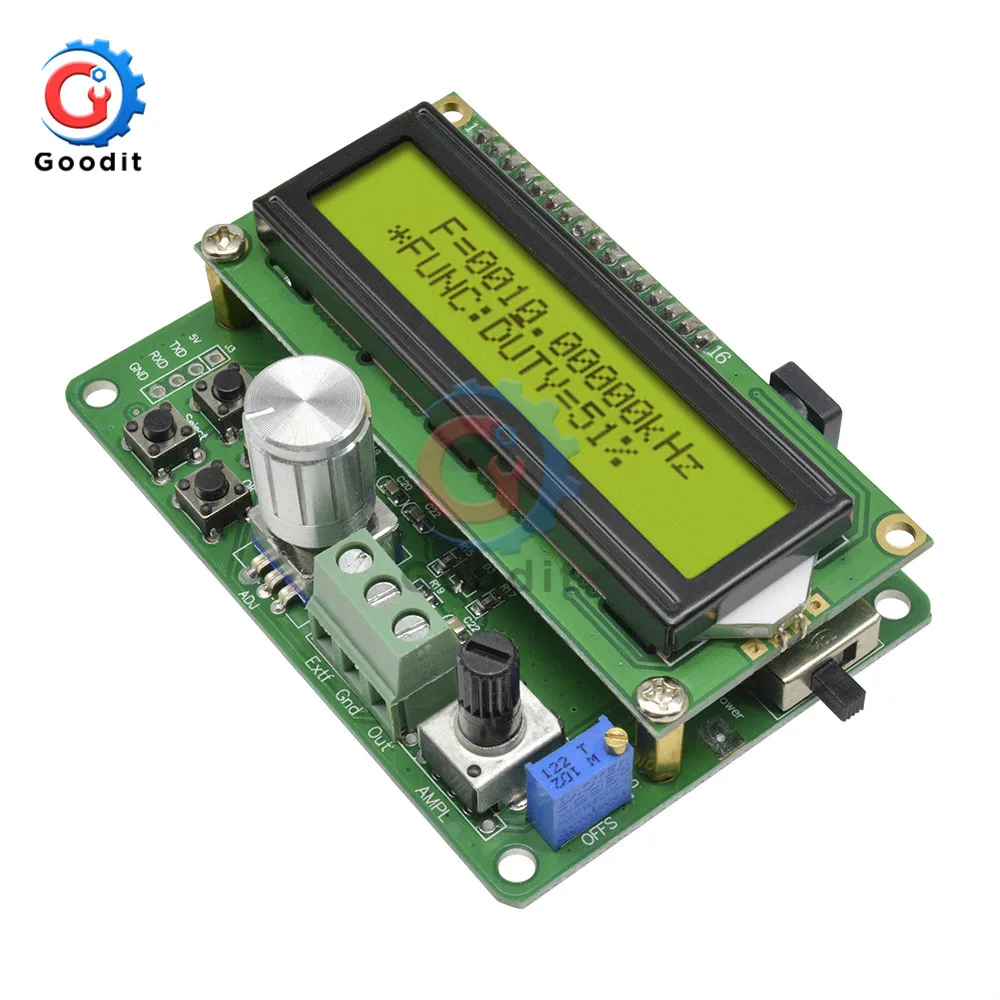 FYE050 DDS Function Signal Generator Random Waveform Triangle Sine Square Sawtooth Wave Duty Cycle Frequency Module | Инструменты