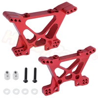 front rear shock tower set aluminum alloy replacement of 6838 6839 for traxxas 110 slash 4x4 4wd rc car upgrade parts hop ups