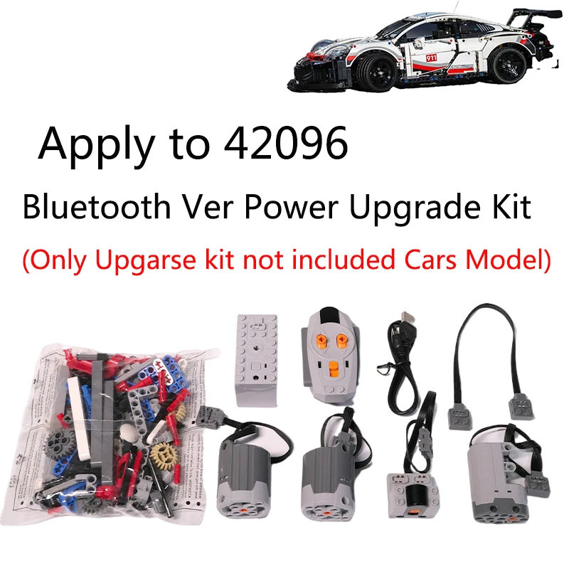 

NEW App Control RC Modification Motor Kit for RSR 42096 High-Tech MOC Building Block Brick DIY Toy（No Block Kit）