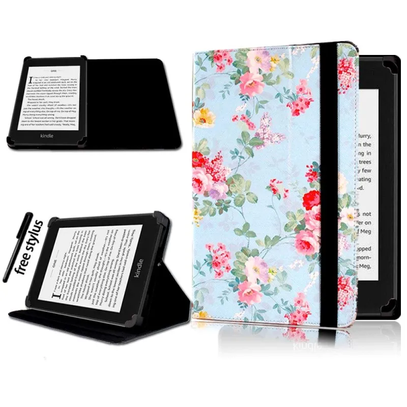 Кожаный чехол подставка для планшета 4/5 // 7/8/9 Paperwhite 1/2/3/4 Fire HD 6 дюймов 4th/5th Gen|Чехлы