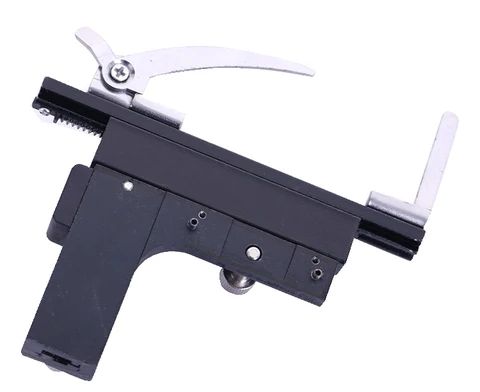 Аксессуары для биологического микроскопа XSP, металлическая прикрепляемая Механическая сцена, подвижная сцена со шкалой, линейкой