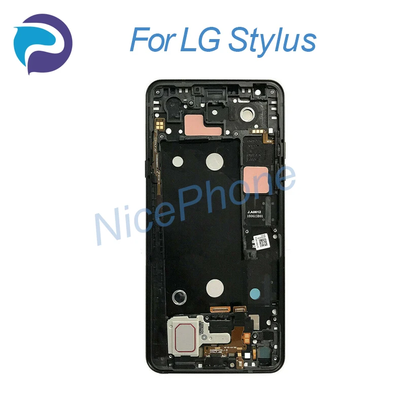

for Stylus LCD screen 2160*1080 touch digitizer assembly replacement with frame Q710,LM-Q710FG Q Stylo 4 lcd