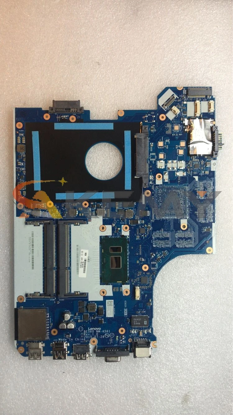 

Akemy BE560 NM-A561 Motherboard For Lenovo Thinkpad E560 E560C Laptop Motherboard CPU I7 6500U DDR3 100% Test Work