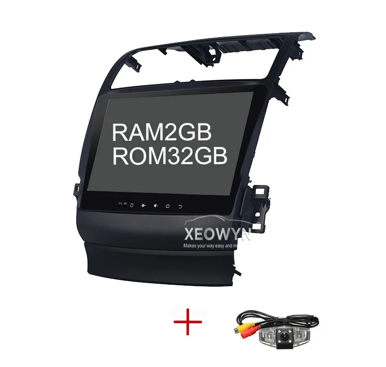 with rear camera 10,1 дюймов Android 8,0 RAM2G ROM32G радио для Acura TSX для honda inspire UC1 2003-2007 четырехъядерный 1024*600 Автомобильный gps навигатор wifi - Цвет: with rear camera