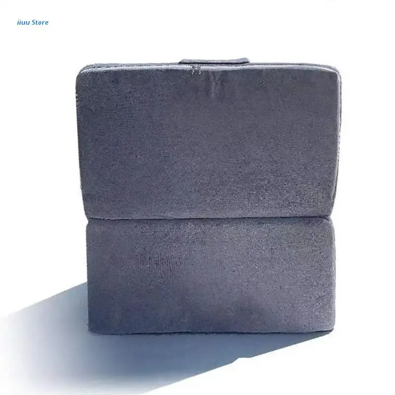 

L5YE Wedge Pillow Bed Incline Cushion for Sleeping Side Body Positioner Bed Support Pillow Memory Foam for Back Triangle Legs