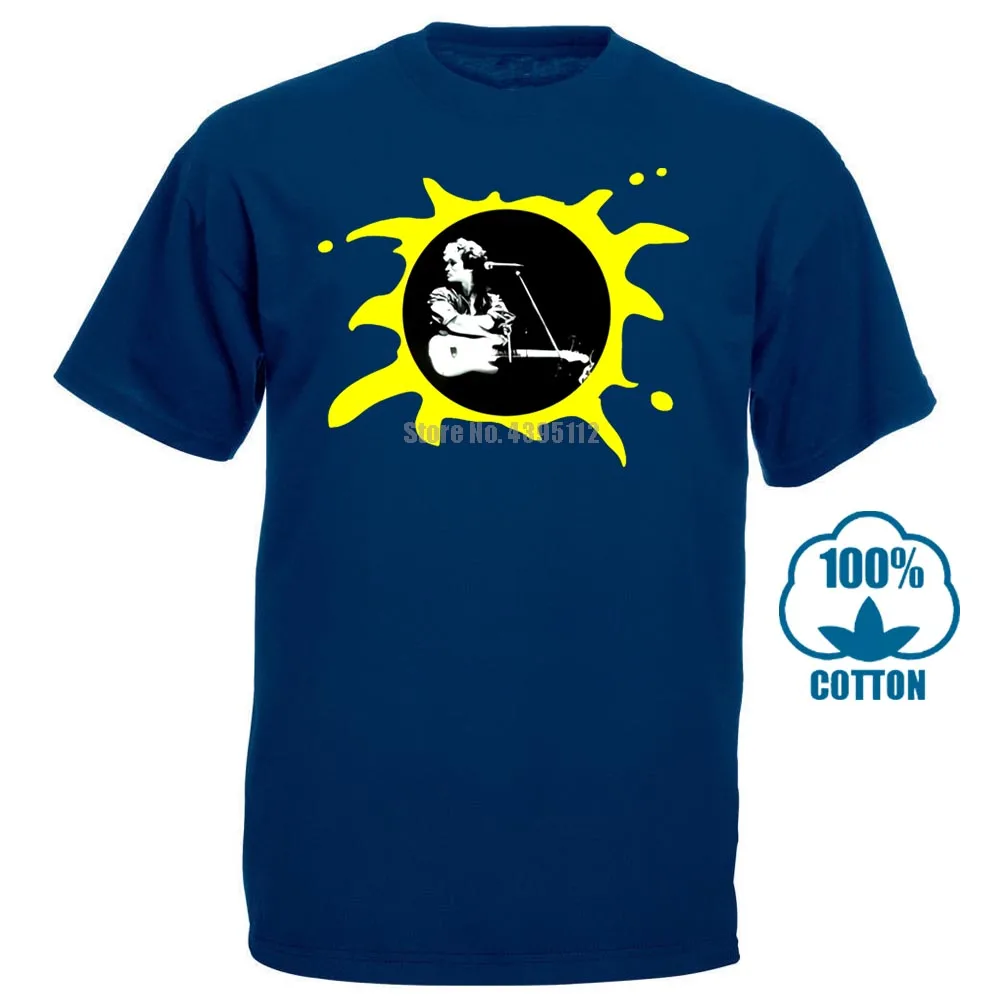 Тёмно-синий Designer Greatest Russian Rock Band Kino T Shirt Viktor Tsoi Tee Music 010136 - Цвет: Тёмно-синий