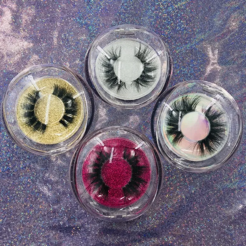 Прозрачные Ленточные ресницы 3D натуральные норковые 20 мм на заказ|Накладные