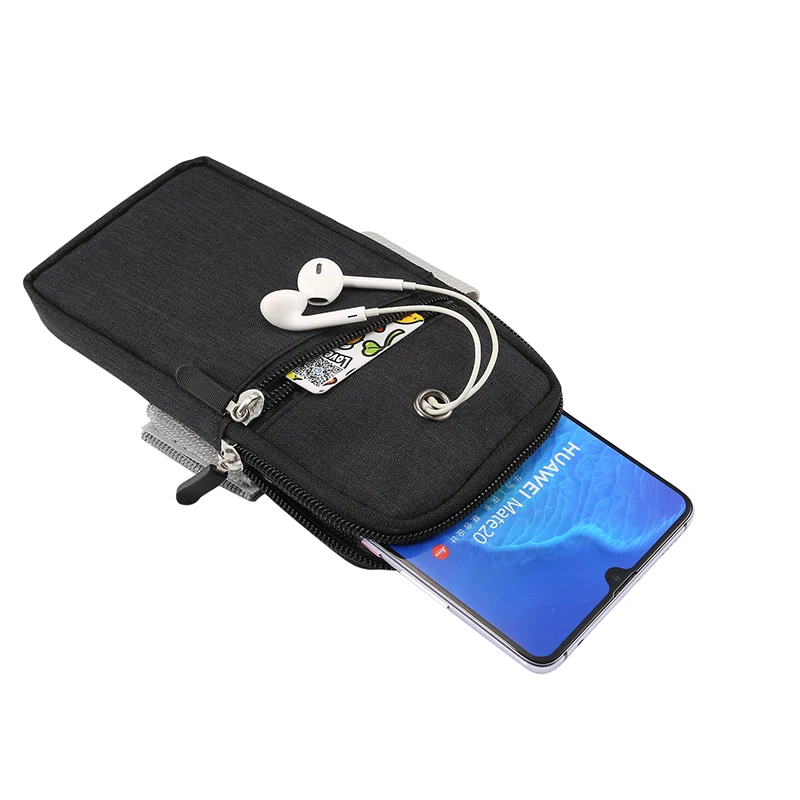 Тканевые нарукавники на молнии сумки для бега сумка руку мобильный телефон