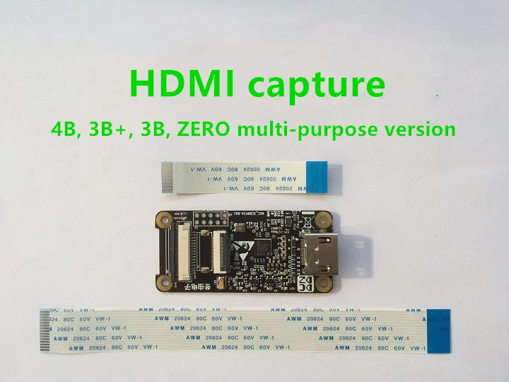 Raspberry Pi ZERO HDMI захват в CSI вход новый оригинальный кабель Micro папа стандартный |