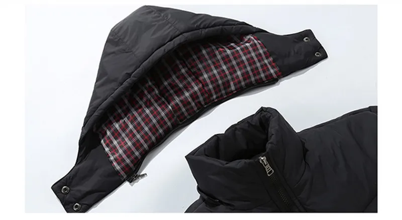 Мужская 2020 зимняя повседневная утепленная куртка Хлопковый жилет