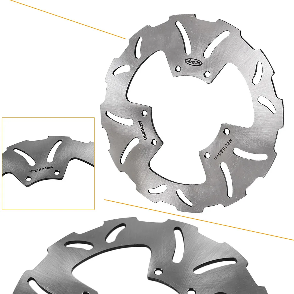 Ротор переднего левого дискового тормоза для Yamaha TW 125 1999-2000 TW225/SeriOW/TRICKER 250 2005-2006