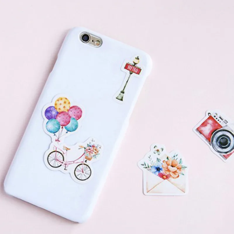 Дорожные Декоративные наклейки для одного человека клейкие стикеры украшения