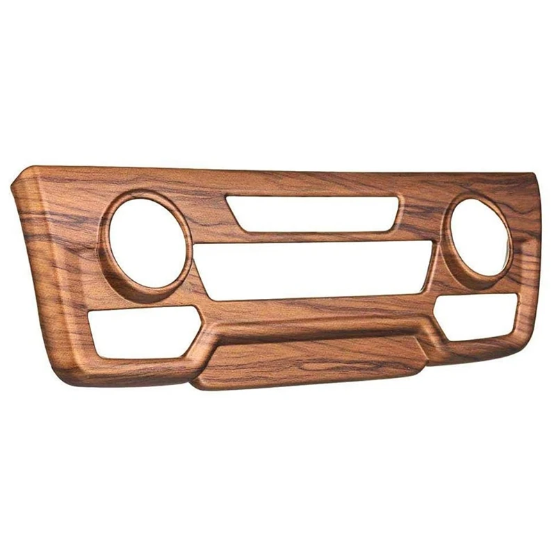 

for HONDA CR-V CRV 2017-2020 Peach Wood Air Conditioning Switch Panel Cover Trim