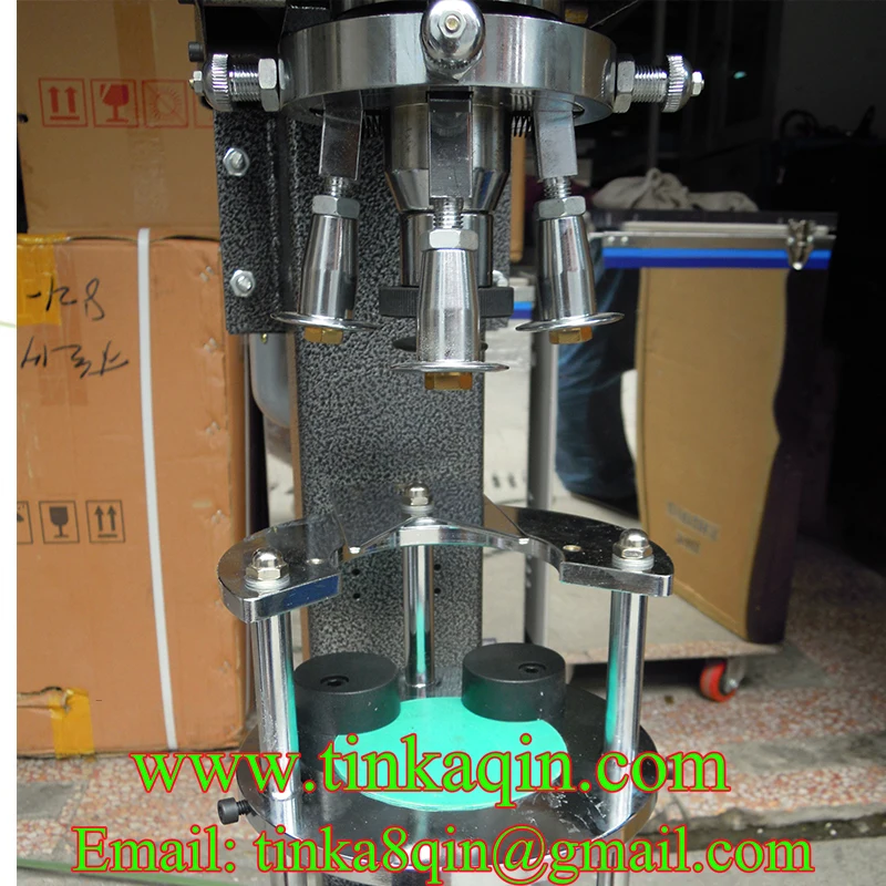 DK-50/D metal anti-theft cover lock machine Aluminum cover sealing machine Oral liquid bottle sealing machine bottle Sealer Lock