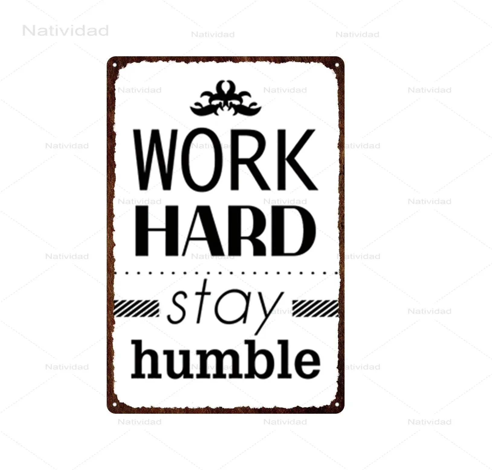 Жестяная вывеска в стиле ретро с рисунком из утюга мечта о больших никогда не