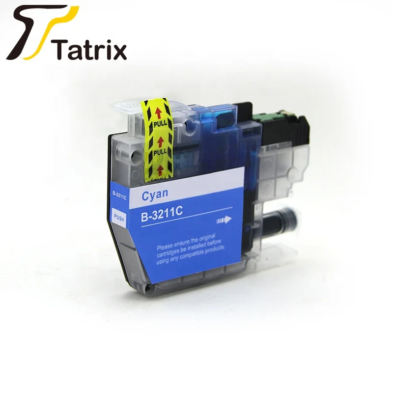 Tatrxi совместимый чернильный картридж для принтера Brother LC3211 LC3213 B-3211 костюм для Brother DCP-J772DW DCP-J774DW MFC-J890DW MFC-J895DW - Color: Cyan