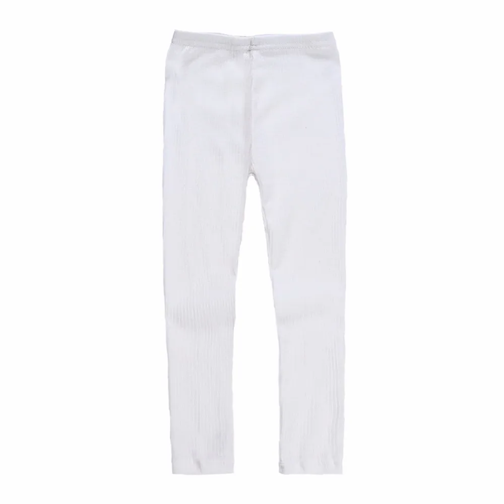 Леггинсы для девочек и мальчиков хлопковые облегающие штаны в полоску с высокой