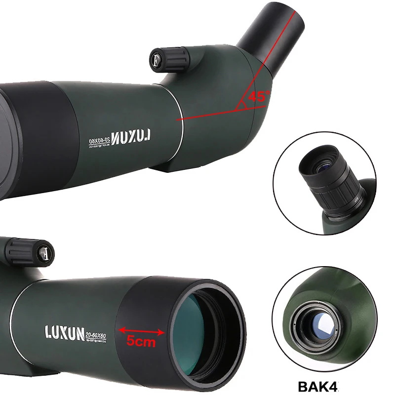Bird Mirror Telescope Monocular Zoom 25-75x70 High-power HD Night Vision Target Outdoor Astronomical | Инструменты